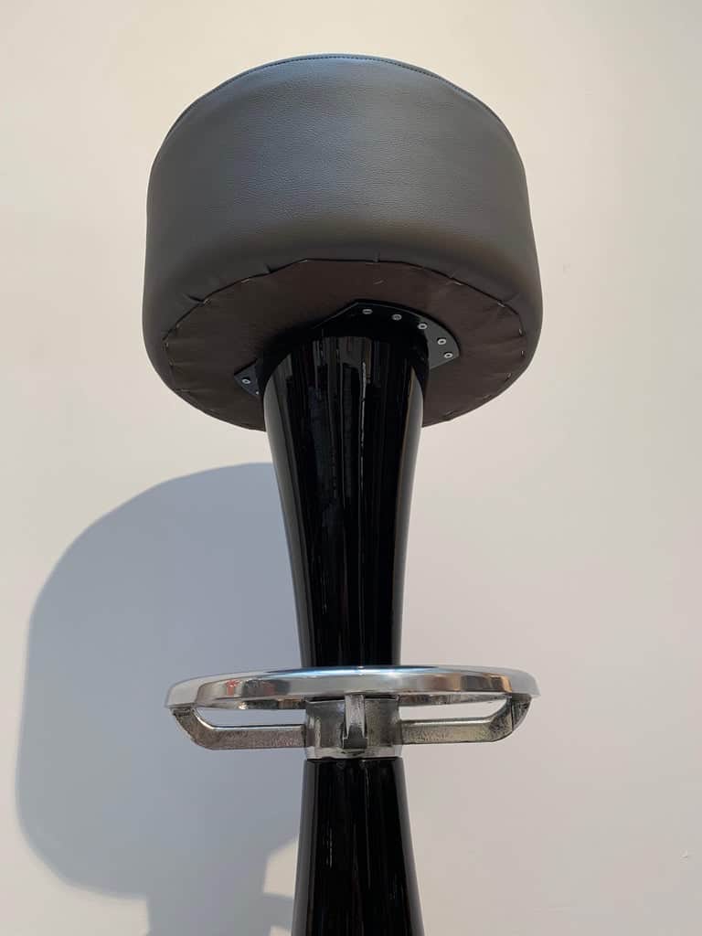 Mid-Century Bar Stool - Bottom View - Styylish