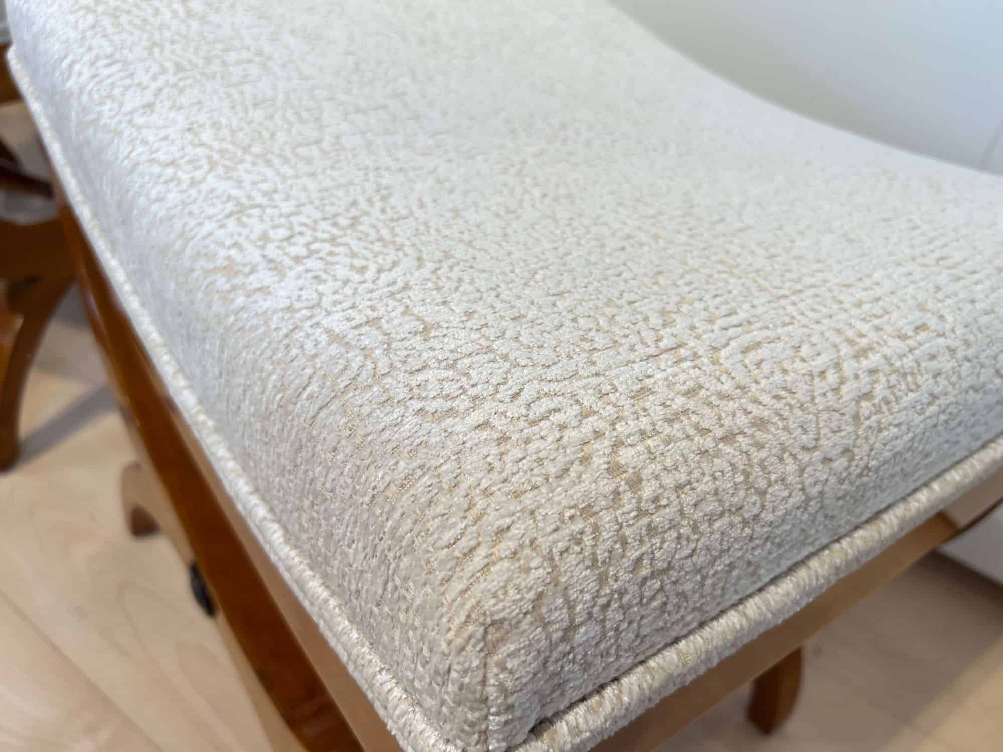 Pair of Large Tabourets, Beech wood, France circa 1860 - Image 19