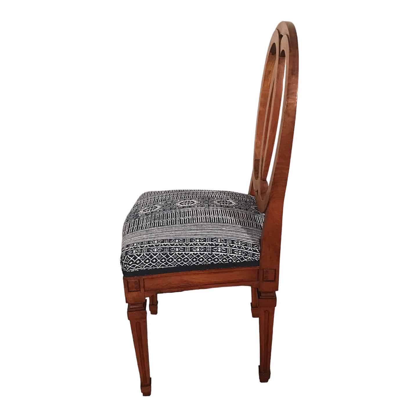 Antique Louis XVI Dining Chairs, 18th century - Image 3