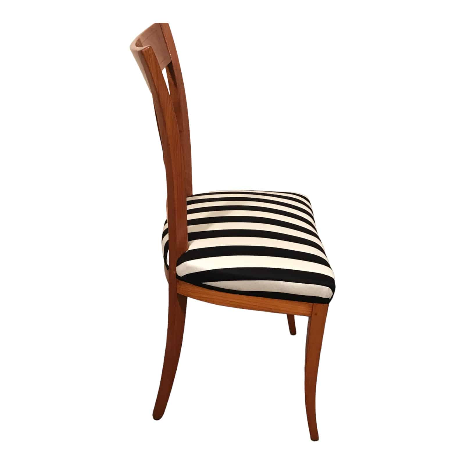 Set of Six Neoclassical Chairs, 1800-1830 - Image 5