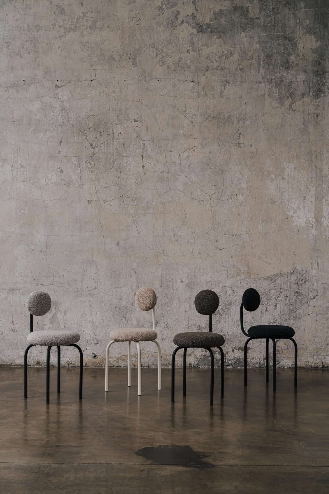 Boucle Side Chair , Object 077, handmade - Image 3