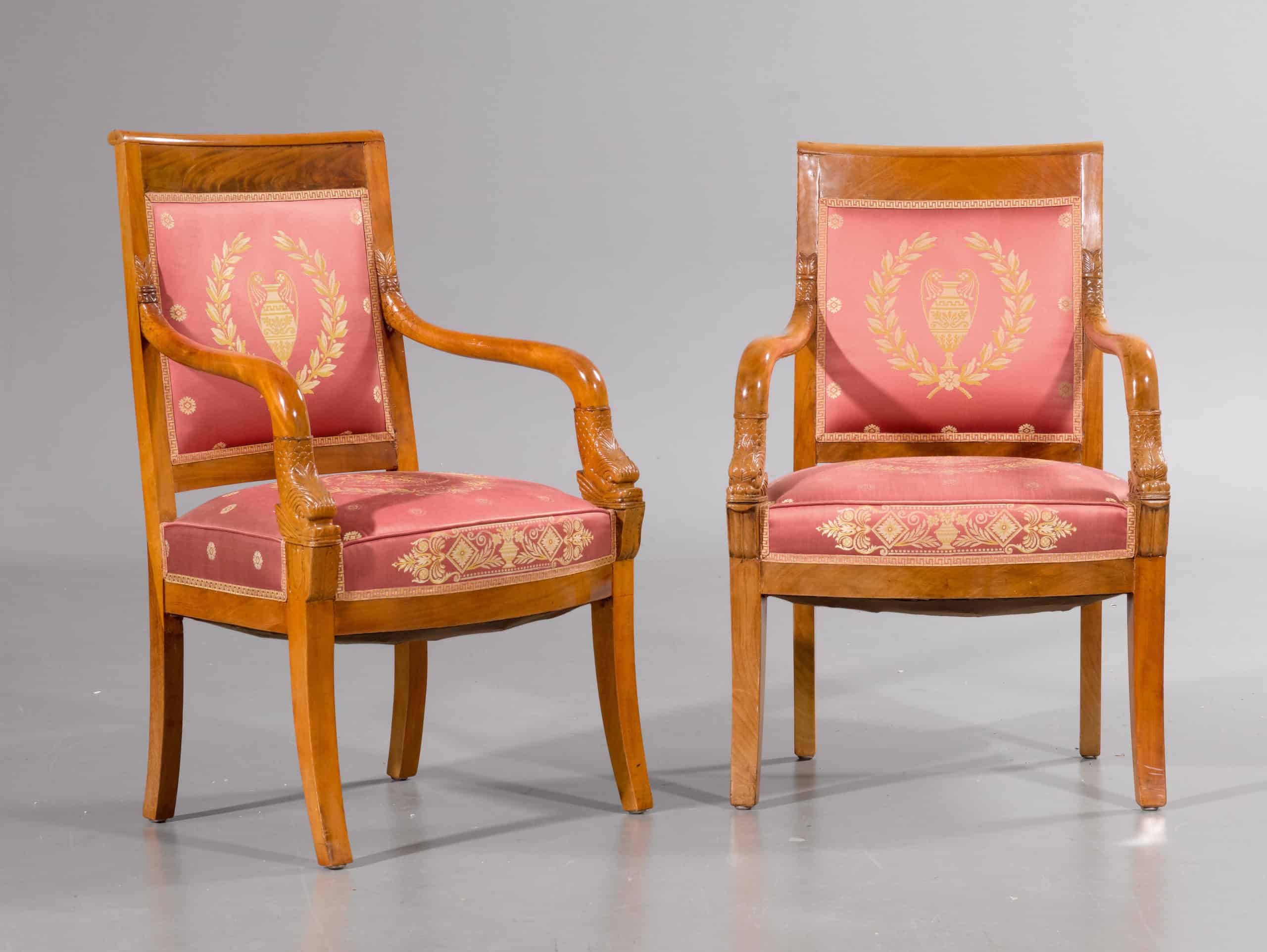 Empire Salon Suite- two armchairs front view-Styylish