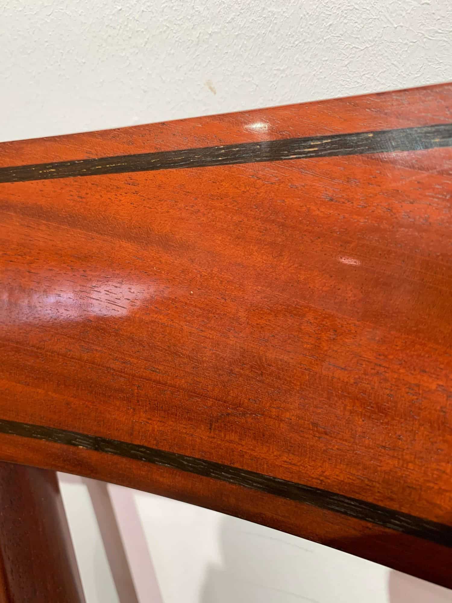 Neoclassical Side Chairs, Mahogany, Ebony, Velvet, Vienna, circa 1820 - Image 7