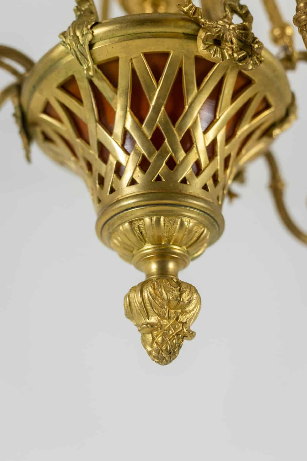 Louis XVI Style Chandelier - Gold Decorations - Styylish