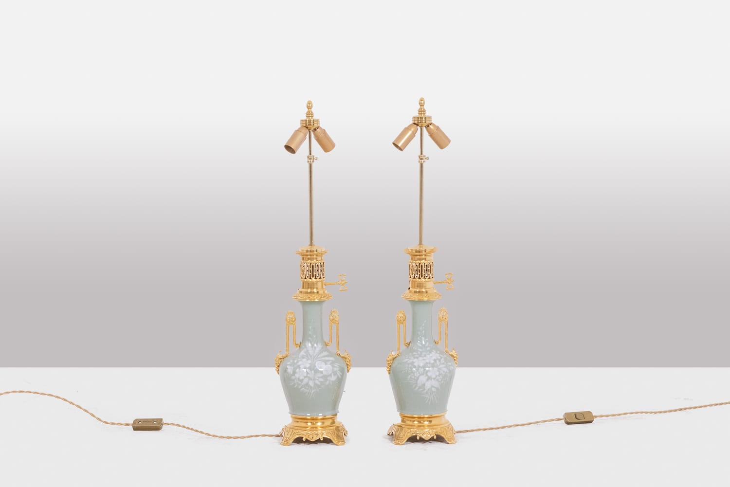 Gilded Bronze Lamps - Shades Off - Styylish