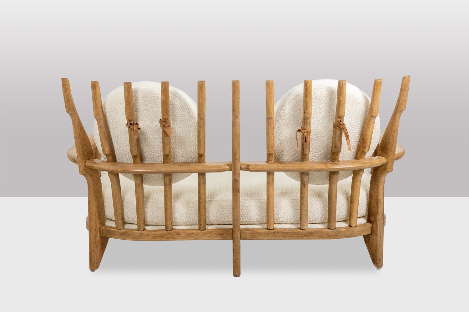 Guillerme & Chambron Bench - Back Profile - Styylish