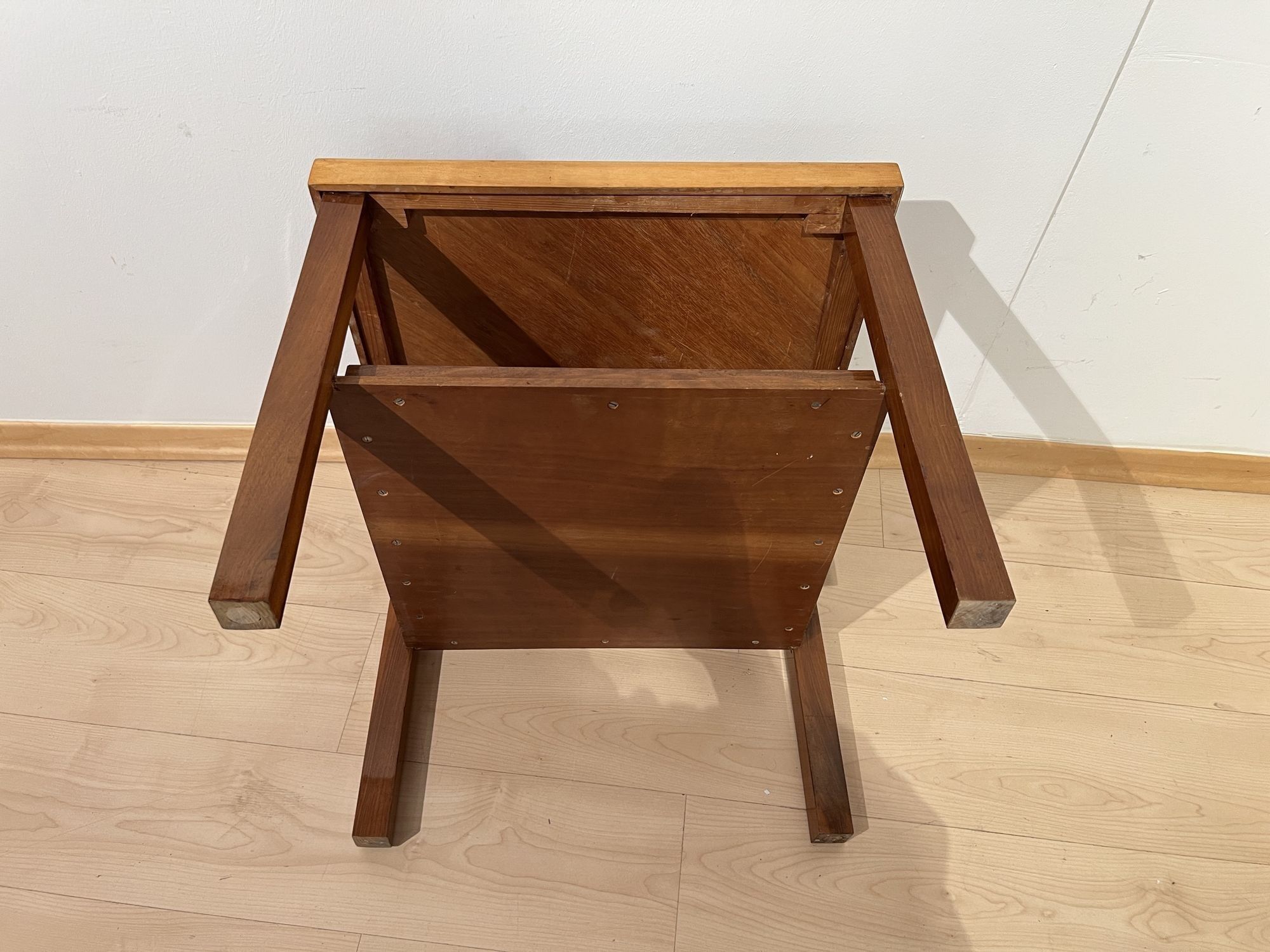 Modernist Art Deco Side Table - Bottom Detail - Styylish