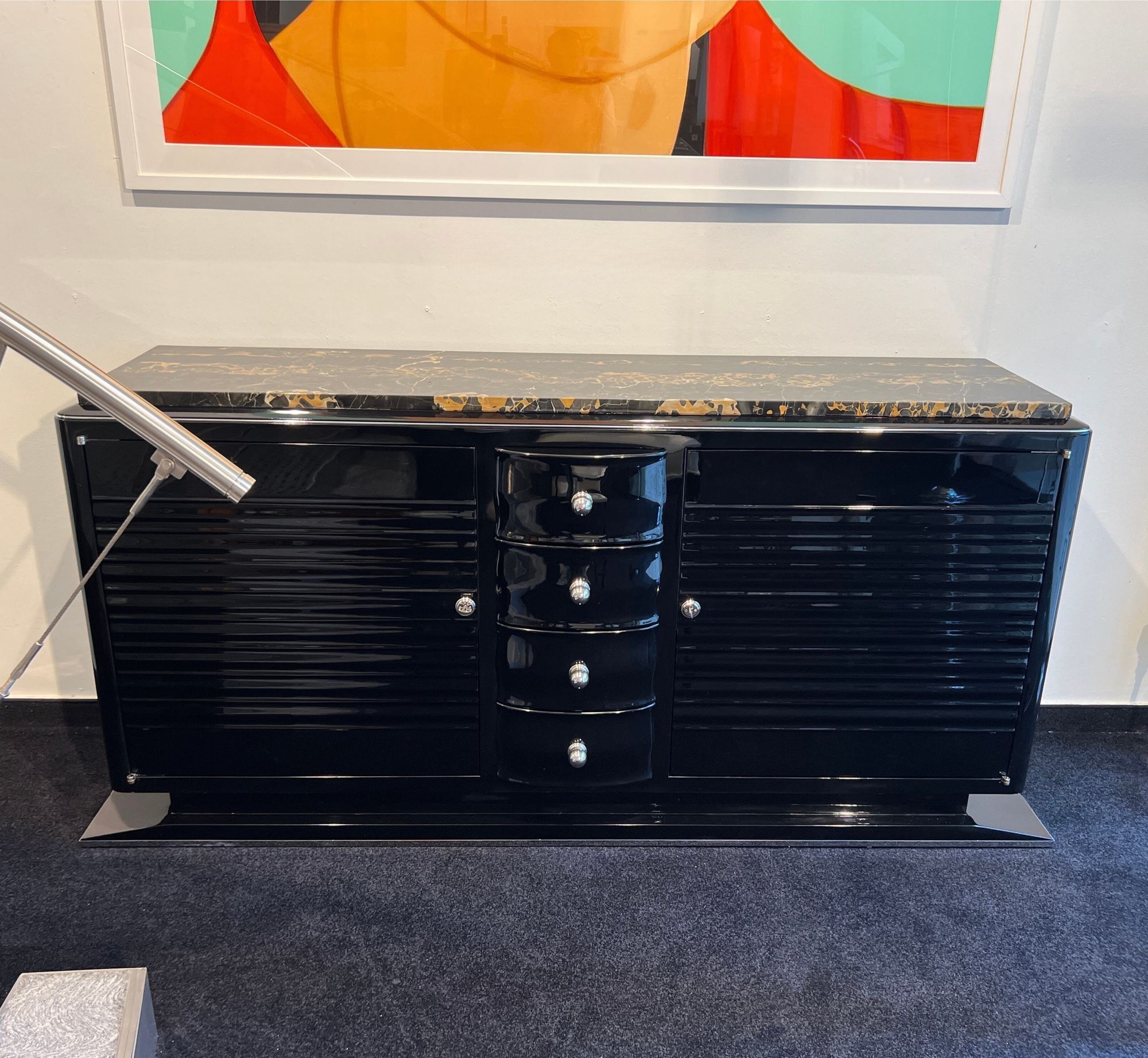 Large Modernist Art Deco Sideboard - Full - Styylish
