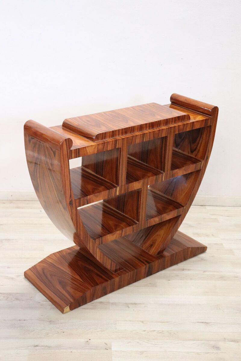 Art Deco Style Italian Console - Side Profile Detail - Styylish