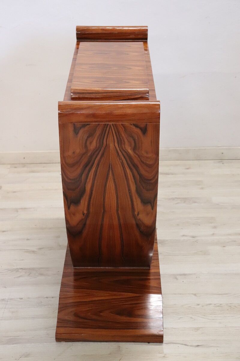 Art Deco Style Italian Console - Side Profile Veneer - Styylish