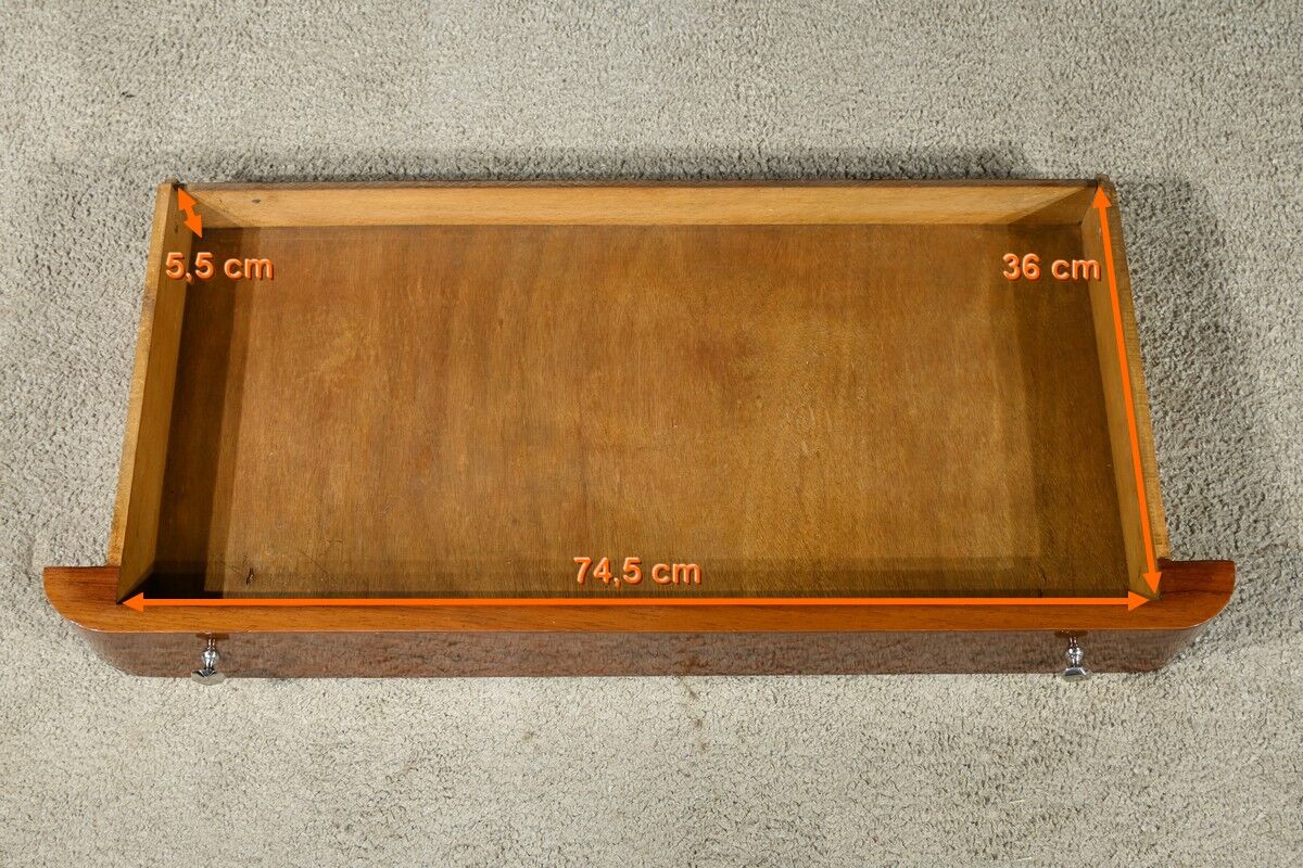 Art Deco Console Desk - Drawer Dimension - Styylish