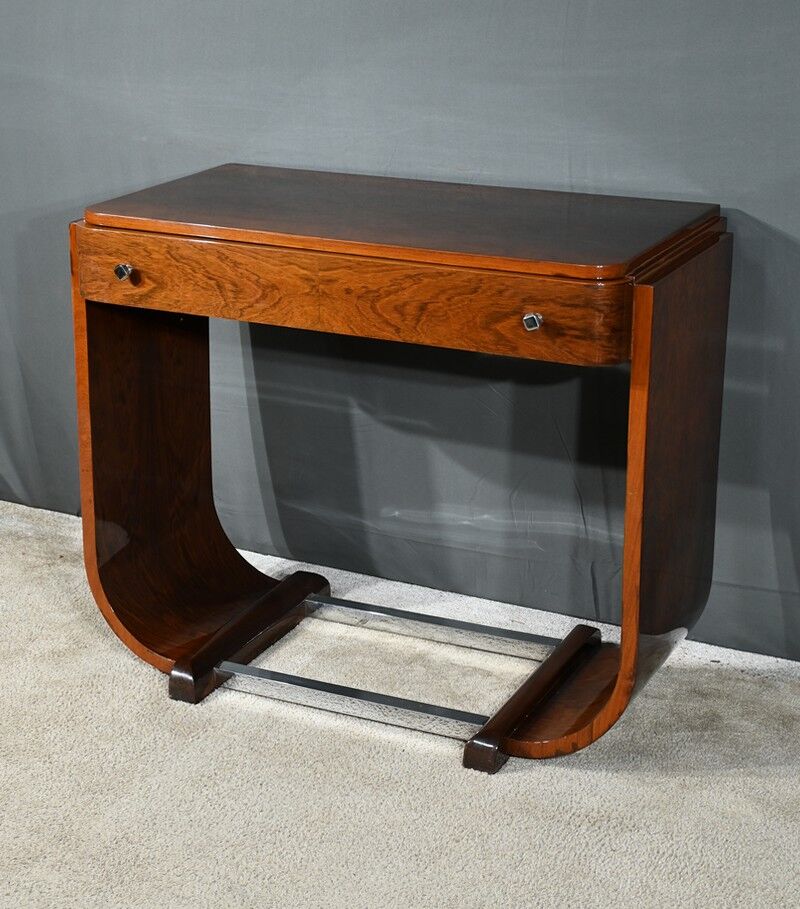 Art Deco Console Desk - Side View - Styylish