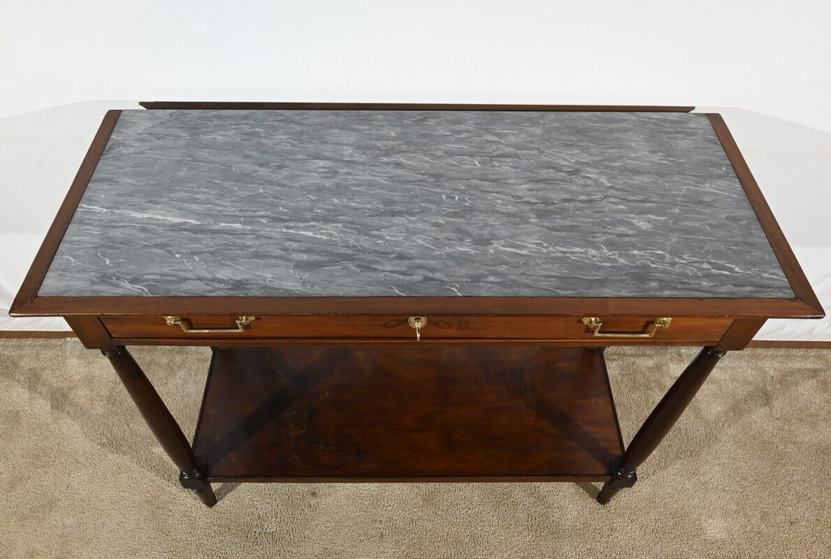 Mahogany Console Louis XVI - Top - Styylish